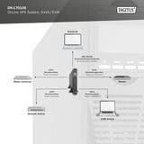 Digitus DN-170106 OnLine 6 kVA/6 kW, UPS Nero