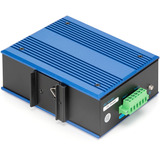 Digitus Switch Gigabit Ethernet PoE industriale 8+2 porte, Interruttore 