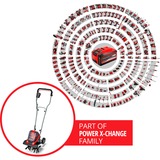 EINHELL GE-CR 30 Li - Solo Electric mini tiller 10990g rosso/Nero, Electric mini tiller, 11 kg, 30 cm, 20 cm, 73,73 dB, 93 dB