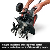 EINHELL GE-CR 30 Li - Solo Electric mini tiller 10990g rosso/Nero, Electric mini tiller, 11 kg, 30 cm, 20 cm, 73,73 dB, 93 dB