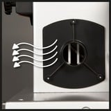 EINHELL Sega a nastro TC-SB 245 L rosso