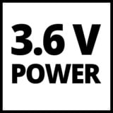 EINHELL TC-SD 3,6 Li 200 Giri/min Nero, Rosso, Cacciavite rosso/Nero, 6 Li, Nero, Rosso, 200 Giri/min, 3 Nm, Batteria, 3,6 V, Ioni di Litio