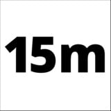 EINHELL Tubo tessuto 4138210, Tubo per aria compressa celeste