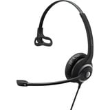 EPOS IMPACT SC 230 Auricolare Cablato A Padiglione Ufficio Nero, Argento, Headset Nero, Cablato, Ufficio, 50 - 18000 Hz, 58 g, Auricolare, Nero, Argento