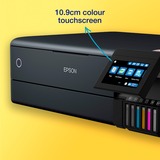 Epson EcoTank ET-8550, Stampante multifunzione Nero, Ad inchiostro, Stampa a colori, 5760 x 1440 DPI, A3, Stampa diretta, Nero