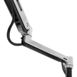 Ergotron LX Monitor Arm Steh-Sitz, Base per monitor alluminio