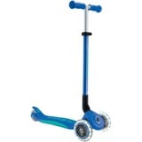 GLOBBER Primo Foldable Plus Lights, Scooter blu scuro/Turchese