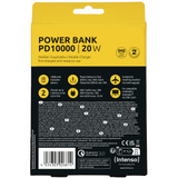 Intenso PD10000 Polimeri di litio (LiPo) 10000 mAh Antracite, Powerbank  antracite, 10000 mAh, Polimeri di litio (LiPo), Quick Charge 3.0, Antracite