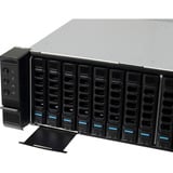 Inter-Tech 2U-2724, Chassis server rack Nero