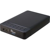 Inter-Tech Argus GD-35LK01 Box esterno HDD Nero 3.5" Nero, Box esterno HDD, 3.5", SATA, Seriale ATA II, Serial ATA III, 5 Gbit/s, Collegamento del dispositivo USB, Nero