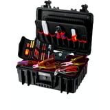 KNIPEX Valigetta porta attrezzi "Robust23" Elettro, 25 pezzi, Set di strumenti Nero