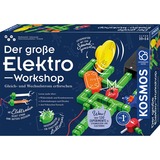 KOSMOS Elektro Giocattoli e kit di scienza per bambini, Casella di esperimento Kit elettronico, Elettricità, 10 anno/i, Multicolore