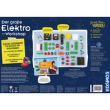KOSMOS Elektro Giocattoli e kit di scienza per bambini, Casella di esperimento Kit elettronico, Elettricità, 10 anno/i, Multicolore