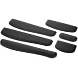 Kensington Poggiapolsi per mouse standard ErgoSoft Nero, Gel, Poliuretano termoplastico (TPU), Nero, Taiwan, 25,4 mm, 200,7 mm, 221 mm