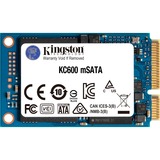 Kingston KC600 mSATA 512 GB Serial ATA III 3D TLC 512 GB, mSATA, 550 MB/s, 6 Gbit/s
