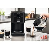 Krups Smart'n Light KM6008 Automatica/Manuale Macchina da caffè con filtro, Macchina fa filtro Nero, Macchina da caffè con filtro, Caffè macinato, 1000 W, Nero
