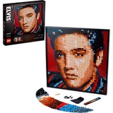 LEGO ART Elvis Presley, il Re del Rock and Roll il Re del Rock and Roll, Set da costruzione, 18 anno/i, Plastica, 3445 pz, 1,66 kg