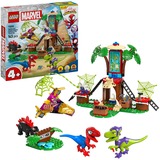 LEGO Battaglia con il raptor al quartier generale sull’albero di Spider-man e Gobby, Giochi di costruzione Set da costruzione, 4 anno/i, Plastica, 143 pz, 533 g
