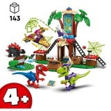 LEGO Battaglia con il raptor al quartier generale sull’albero di Spider-man e Gobby, Giochi di costruzione Set da costruzione, 4 anno/i, Plastica, 143 pz, 533 g