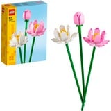 LEGO Botanicals 40647 Fiori di Loto, Fiori Finti per Bambini 8+, Bouquet dalla Collezione Botanica, Regalo per Donna o Uomo, Giochi di costruzione Fiori Finti per Bambini 8+, Bouquet dalla Collezione Botanica, Regalo per Donna o Uomo, Set da costruzione, 8 anno/i, Plastica, 220 pz, 173 g