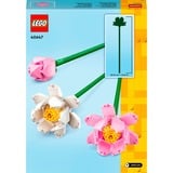 LEGO Botanicals 40647 Fiori di Loto, Fiori Finti per Bambini 8+, Bouquet dalla Collezione Botanica, Regalo per Donna o Uomo, Giochi di costruzione Fiori Finti per Bambini 8+, Bouquet dalla Collezione Botanica, Regalo per Donna o Uomo, Set da costruzione, 8 anno/i, Plastica, 220 pz, 173 g