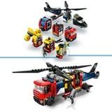 LEGO City Elicottero, autopompa e sottomarino, Giochi di costruzione autopompa e sottomarino, Set da costruzione, 7 anno/i, Plastica, 874 pz, 1,14 kg