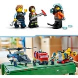 LEGO City Elicottero, autopompa e sottomarino, Giochi di costruzione autopompa e sottomarino, Set da costruzione, 7 anno/i, Plastica, 874 pz, 1,14 kg
