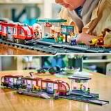LEGO City Tram e fermata del tram, Giochi di costruzione Set da costruzione, 7 anno/i, Plastica, 811 pz, 1,65 kg