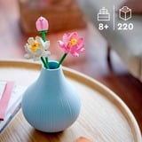 LEGO Fiori di loto, Giochi di costruzione Set da costruzione, 8 anno/i, Plastica, 220 pz, 173 g