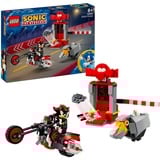 LEGO Sonic the Hedgehog 76995 La Fuga di Shadow the Hedgehog con Moto Giocattolo per Bambini 8+ Anni, Personaggi Videogiochi, Giochi di costruzione Personaggi Videogiochi, Set da costruzione, 8 anno/i, Plastica, 196 pz, 284 g
