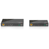 Lindy Extender KVM HDBaseT 3.0 HDMI 4K60 e Tipo C Cat.6A 70m, Estensione HDMI Nero