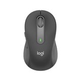 Logitech Signature M650 mouse Mano destra RF senza fili + Bluetooth Ottico 2000 DPI grafite, Mano destra, Ottico, RF senza fili + Bluetooth, 2000 DPI, Grafite