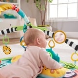Mattel HJW08 palestra per bambino e tappeto di gioco Tessuto, Plastica Multicolore Tappetino da gioco per bambino, Gioco di scheda/coperta Tappetino da gioco per bambino, Arco giocattolo, Sonoro, Multicolore, Tessuto, Plastica