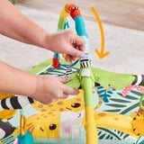 Mattel HJW08 palestra per bambino e tappeto di gioco Tessuto, Plastica Multicolore Tappetino da gioco per bambino, Gioco di scheda/coperta Tappetino da gioco per bambino, Arco giocattolo, Sonoro, Multicolore, Tessuto, Plastica