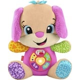 Mattel Laugh & Learn JFD31 peluche, Peluche animali fucsia/marrone chiaro, 0,5 anno/i, Sonoro, Stilo AA, Batterie incluse