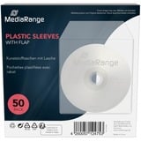 MediaRange BOX64 custodia CD/DVD Custodia a tasca 1 dischi Grigio, Custodia protettiva Custodia a tasca, 1 dischi, Grigio, Plastica, 120 mm, 128 mm, Bulk