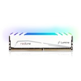 Mushkin Redline Lumina memoria 16 GB 2 x 8 GB DDR4 2666 MHz bianco, 16 GB, 2 x 8 GB, DDR4, 2666 MHz, 288-pin DIMM, Bianco