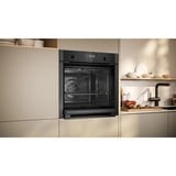 Neff N 50 B6ACH7AG3 forno 71 L Nero, Grigio Nero/grafite, Media, Forno elettrico, 71 L, 71 L, 30 - 275 °C, Idrolitico + pirolitico