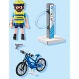 PLAYMOBIL Action Heroes Pattuglia ciclistica della polizia, Giochi di costruzione 
