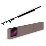 Philips Hue Philips Hue White and Color Ambiance Perifo set con 3 cilindri a sospensione e barra luminosa lineare Smart Nero, Lampada Nero, Philips Hue White and Color ambiance Perifo set con 3 cilindri a sospensione e barra luminosa lineare Smart Nero, Faretto luminoso intelligente, Bluetooth, Nero, LED integrato, Metallo, Sintetico, Lampadina/e non sostituibile/i