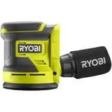 Ryobi ONE+ Levigatrice rotorbitale a batteria RROS18-0, 18Volt, Levigatrice orbitale casuale verde/Nero