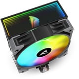 Sharkoon A40 RGB, raffreddamento CPU  Nero
