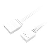 Sharkoon SHARK Blades PWM RGB Fan, Ventola bianco