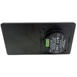 Shelly Wall Display X2 Black + Blu H&T, Pannello di controllo Nero