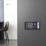 Shelly Wall Display X2 Black + Blu H&T, Pannello di controllo Nero