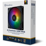 SilverStone Air Penetrator 120SK ARGB, Ventola Nero