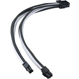 SilverStone SST-PP07E-EPS8BW, Cavo di prolunga Nero/Bianco