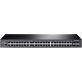 TP-Link Omada SG3452 switch di rete Gestito L2+ Gigabit Ethernet (10/100/1000) 1U Nero, Interruttore Gestito, L2+, Gigabit Ethernet (10/100/1000), Montaggio rack, 1U