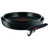 Tefal Ingenio 5 Expertise L65092 set di pentole 2 pz, Set di padelle Nero, Nero, Titanio, Nero, 260 °C, Tecnologia Thermo-Spot, Rimovibile