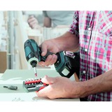 Wiha Set di punte BitBuddy TY-Bits 29mm, 8 pezzi, Set di bit Nero/Rosso